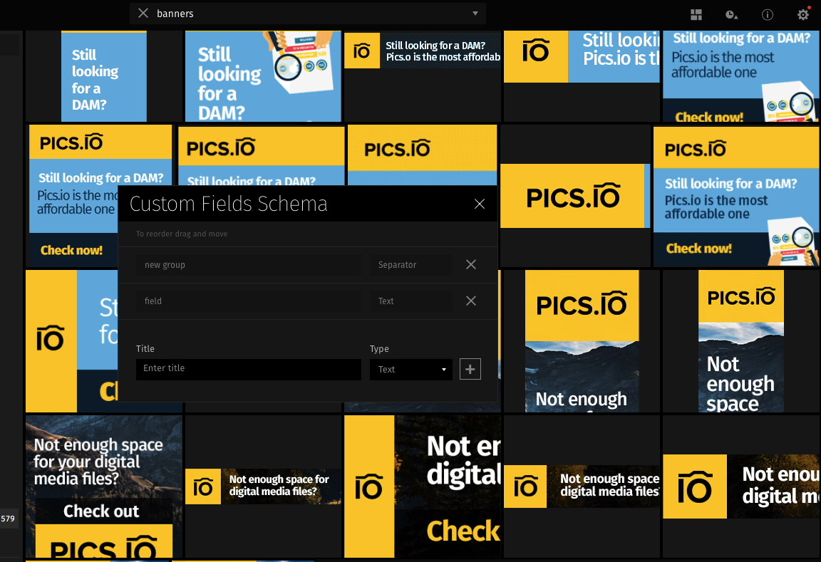 Pics.io product screenshot