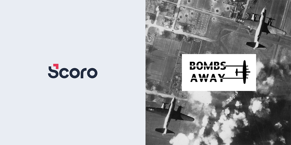 Scoro & BombsAway logos
